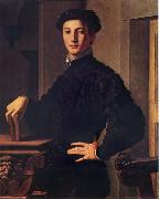 BRONZINO, Agnolo Portrait of a young man oil painting